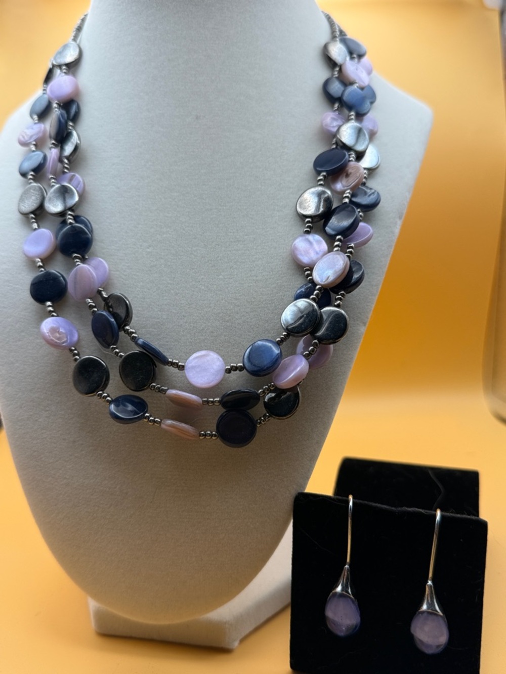 Necklace with Matching Earrings